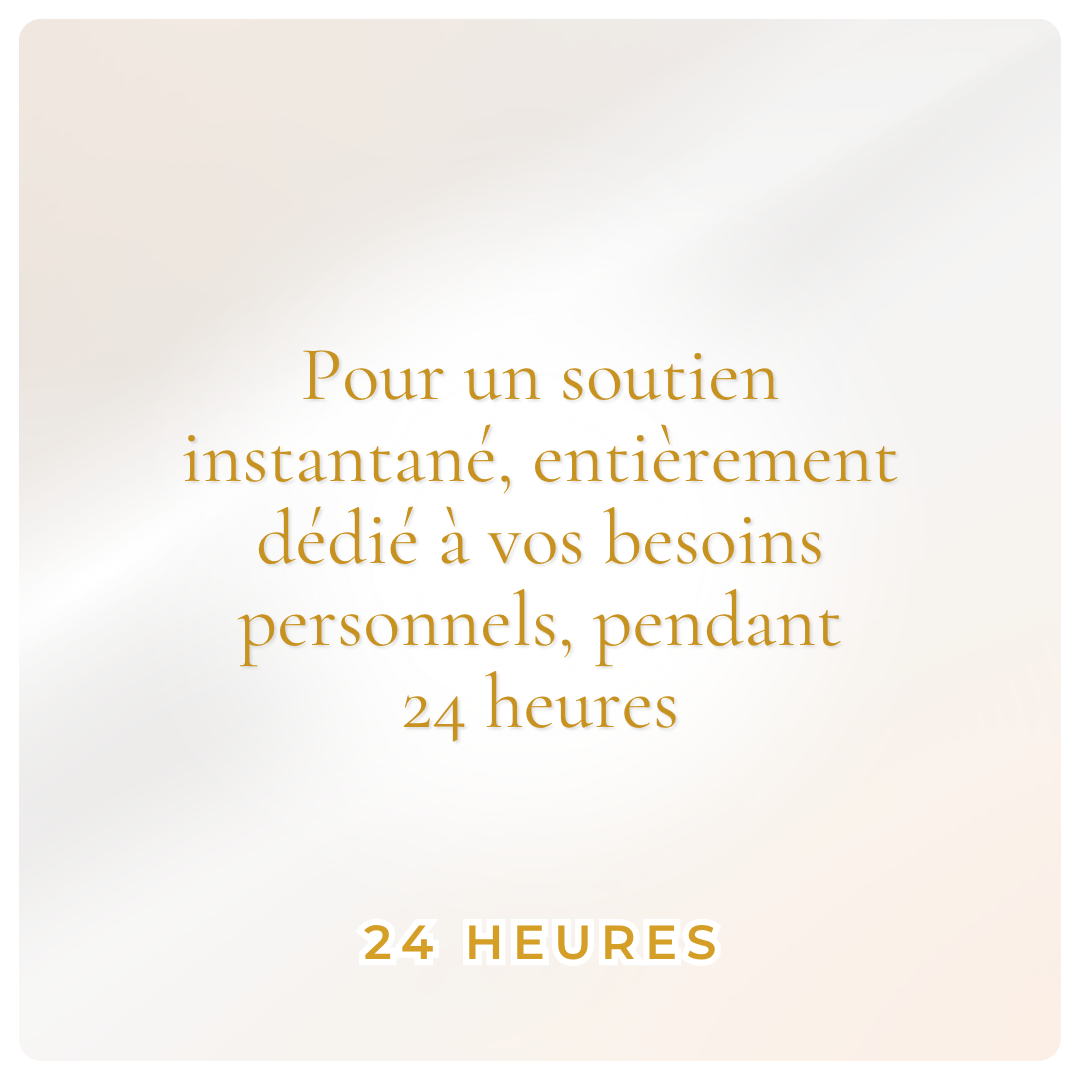 Soin 24H personnalisé