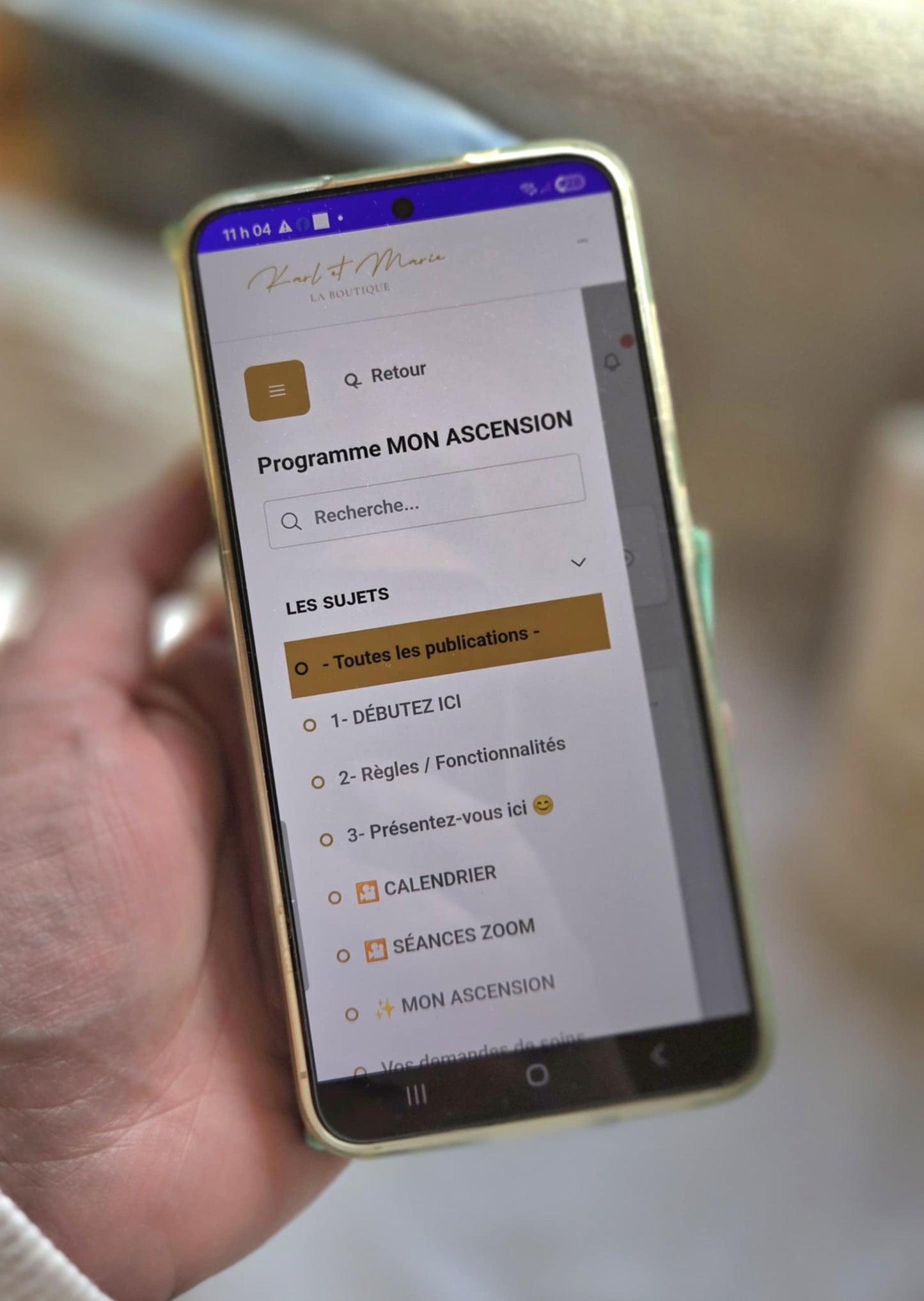Programme «Mon Ascension»