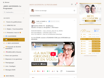 Programme «Mon Ascension»